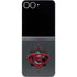 DC Comics Superman Grey Eye Collage Galaxy Z Flip6 Skin